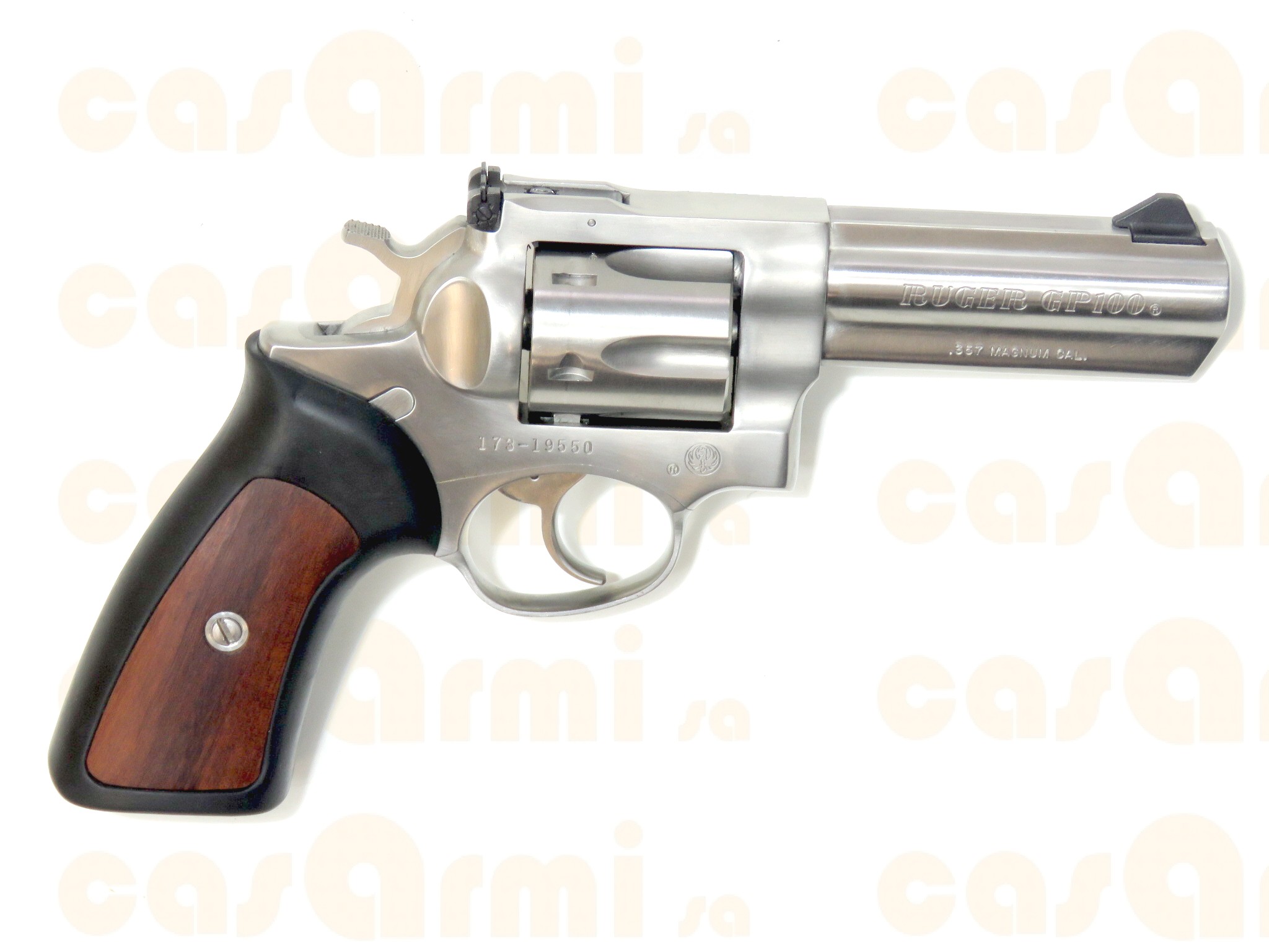 Ruger mod. GP100, canna 4', con valigetta in cordura .357 Magnum